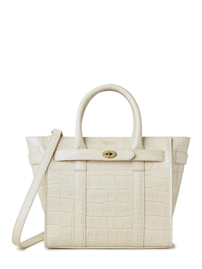 Mini Zipped Bayswater (Eggshell)