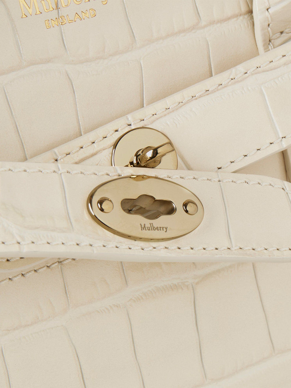 Mini Zipped Bayswater (Eggshell)