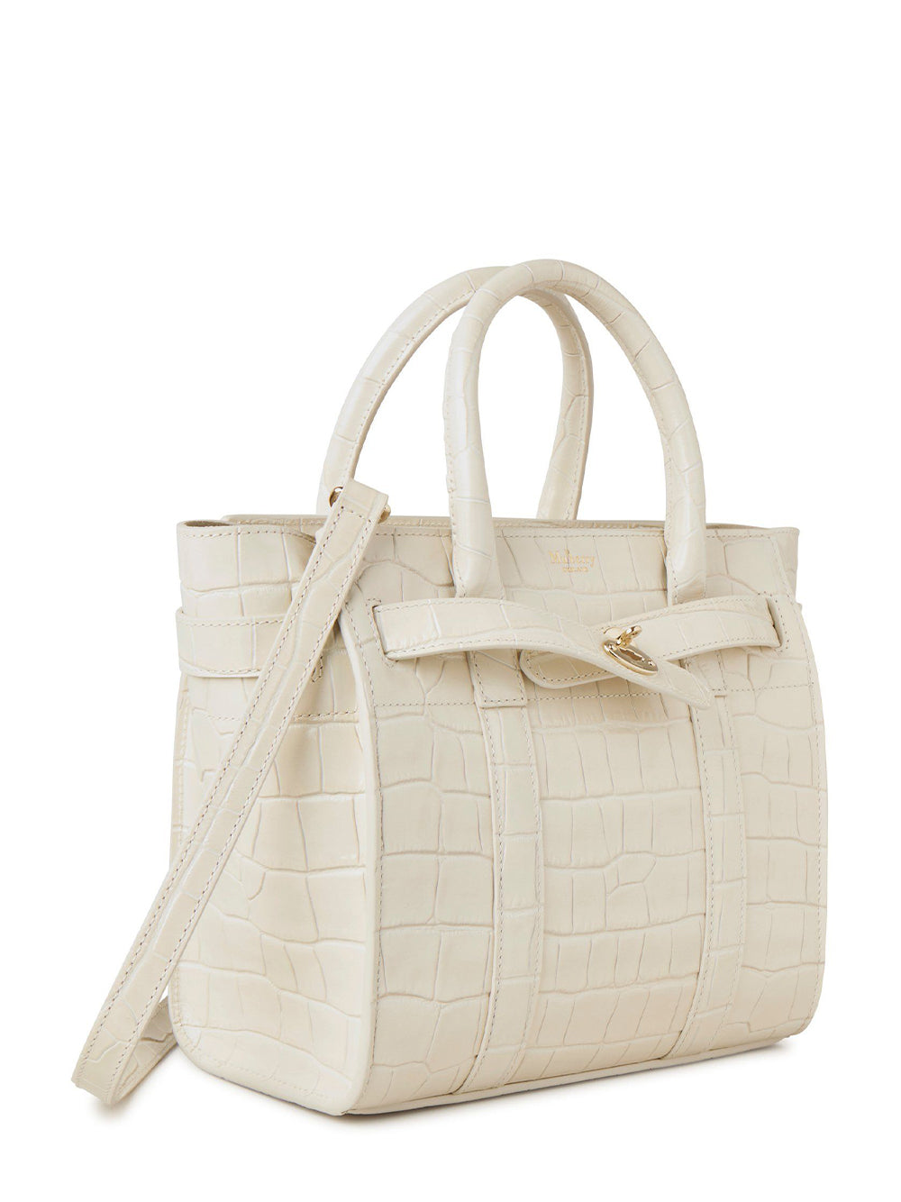 Mini Zipped Bayswater (Eggshell)