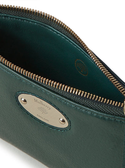 Mulberry Plaque Coin Pouch Mulberry Gre