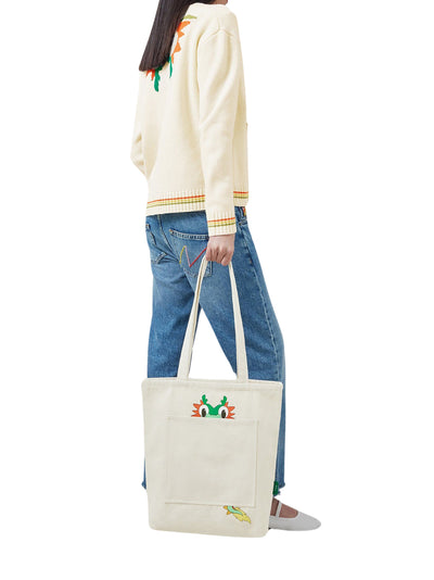 Mulberry x Mira Mikati Canvas Tote (Ecru)