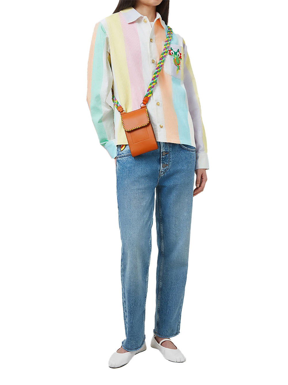 Mulberry x Mira Mikati Mini Antony (Honey & Multicolour)
