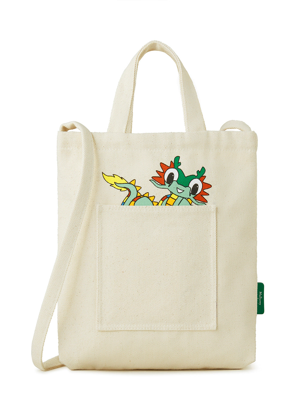 Mulberry x Mira Mikati Mini Canvas Tote (Ecru)