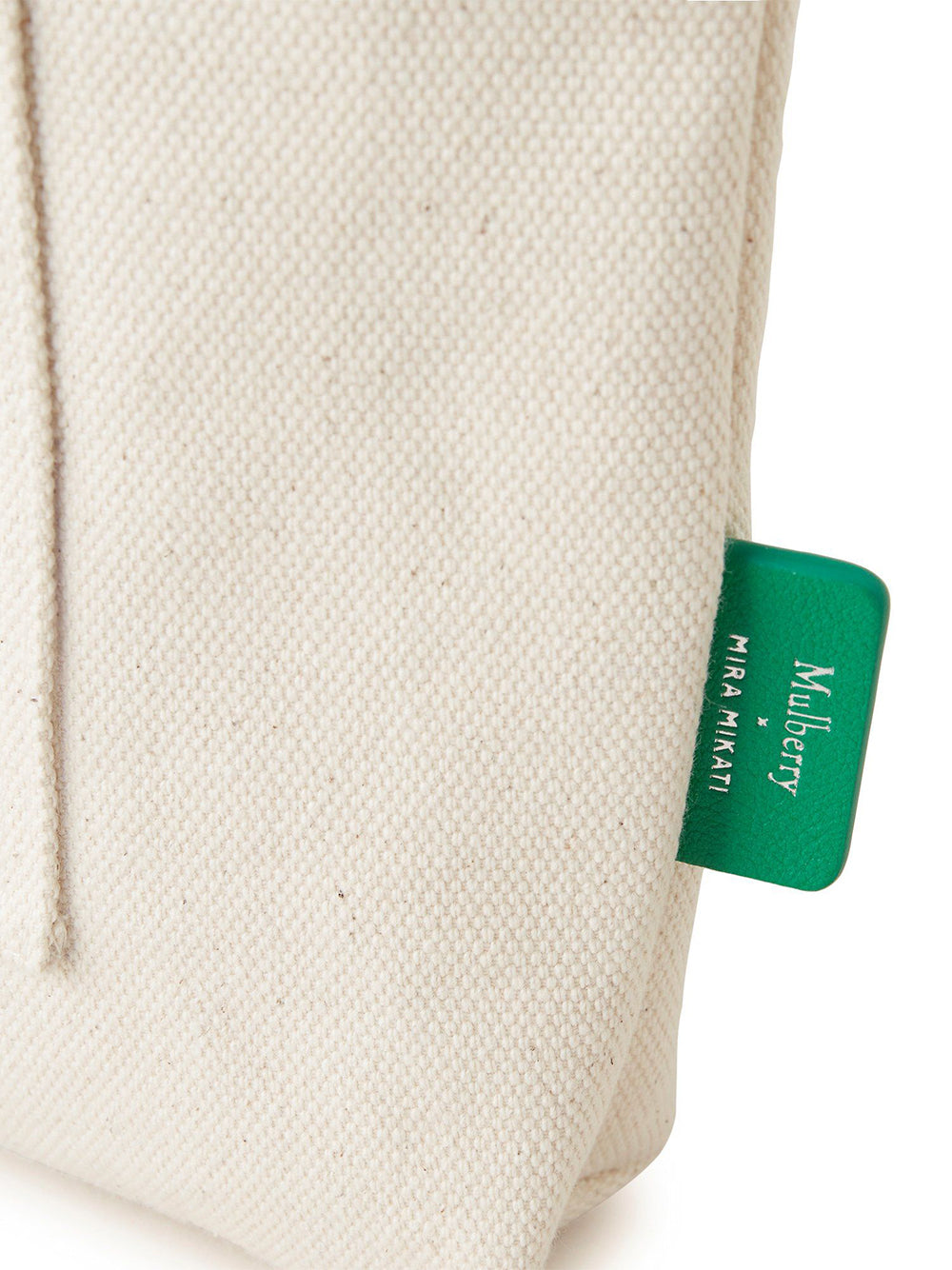 Mulberry x Mira Mikati Mini Canvas Tote (Ecru)
