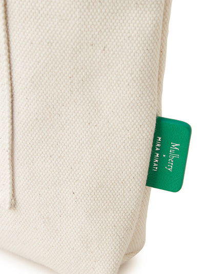 Mulberry x Mira Mikati Mini Canvas Tote (Ecru)