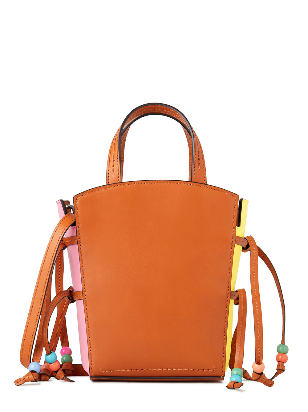 Mulberry x Mira Mikati Mini Clovelly Tote (Oak & Multicolour)