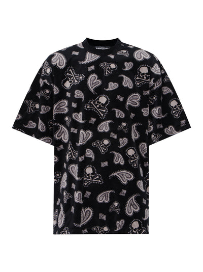 Paisley Velour Tee Black Base