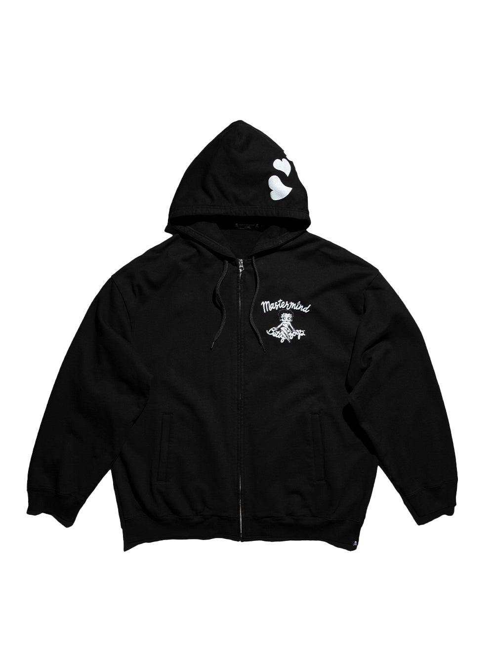 Zip-Up Hoodie
Boxy Fit Monochrome