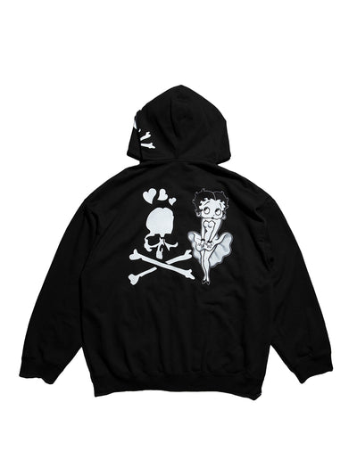 Zip-Up Hoodie
Boxy Fit Monochrome