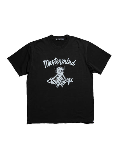 Short Sleeve Tee ( Dameged )Boxy Fit Monochrome