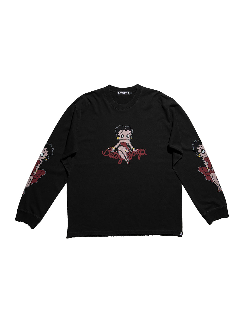 Long Sleeve Tee ( Dameged )Boxy Fit Multi Color