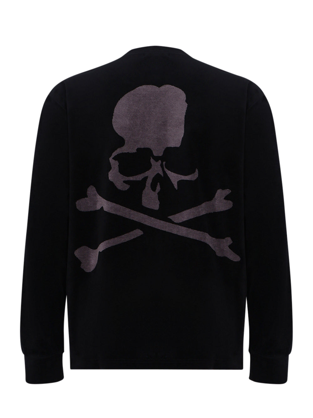 Velour Ls Tee Black