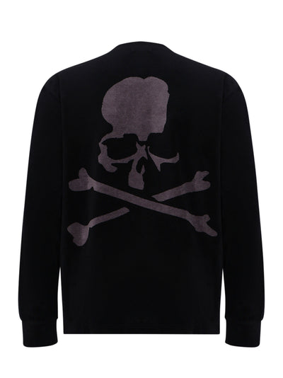Velour Ls Tee Black