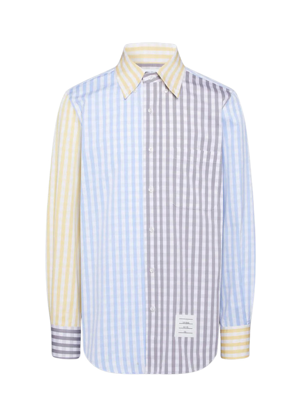 Gingham Check Poplin Funmix Shirt Fun Mix