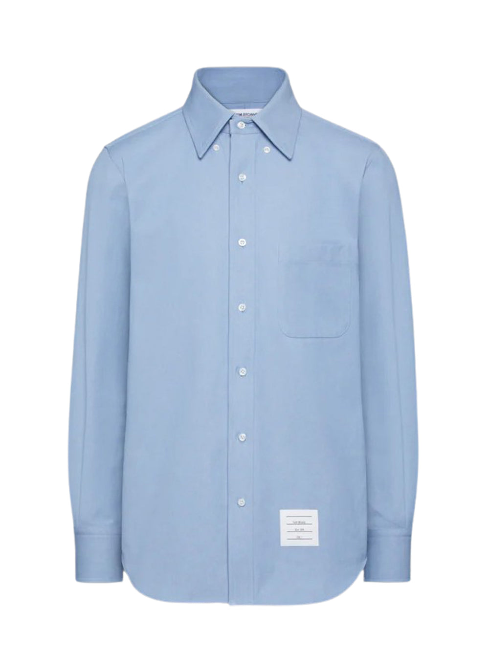 Denim Straight Fit Shirt Light Blue