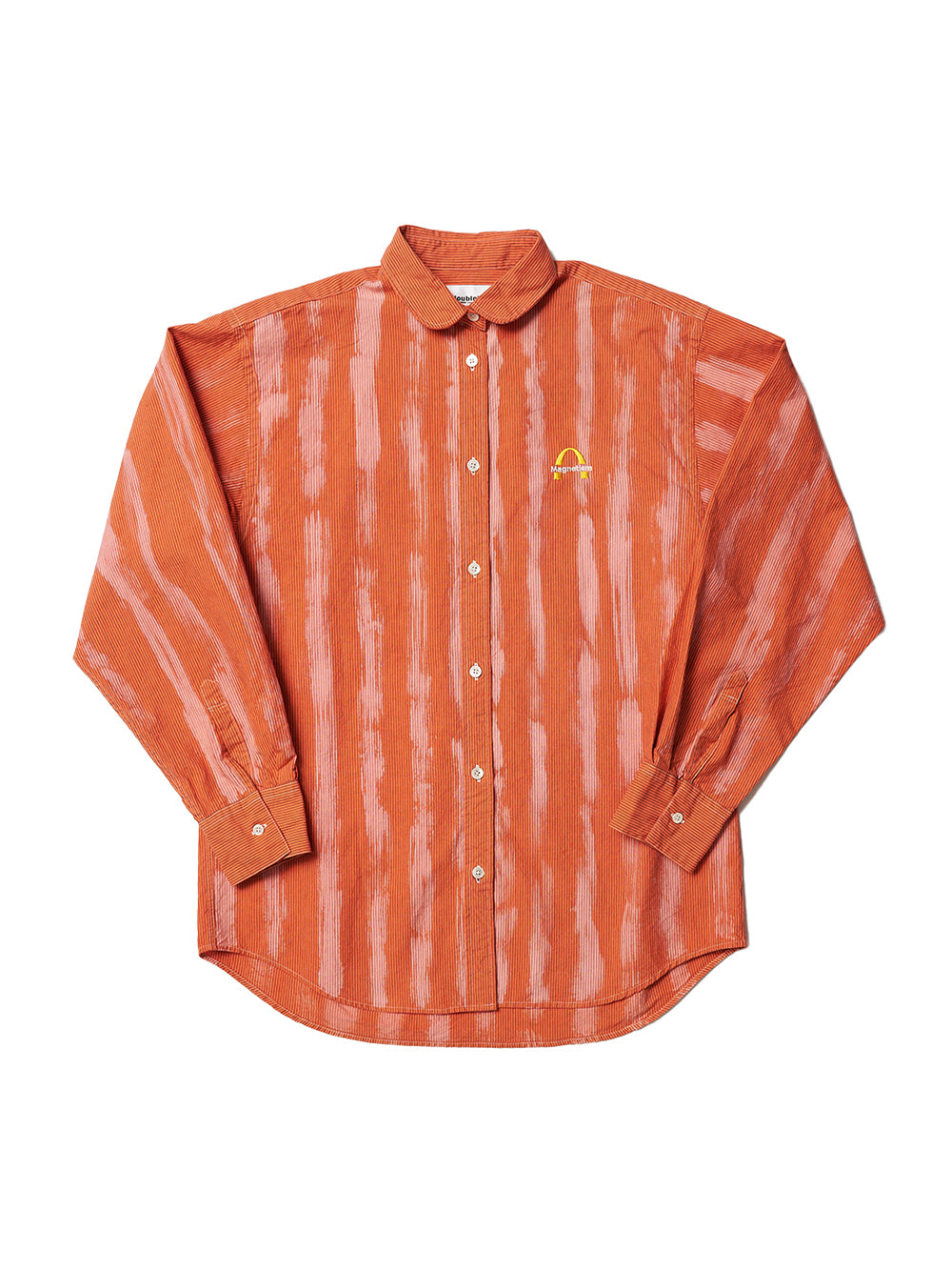 Magnetic Stripe Shirt (Orange)