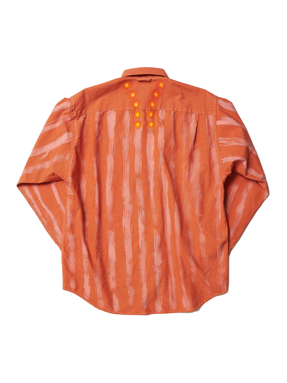 Magnetic Stripe Shirt (Orange)