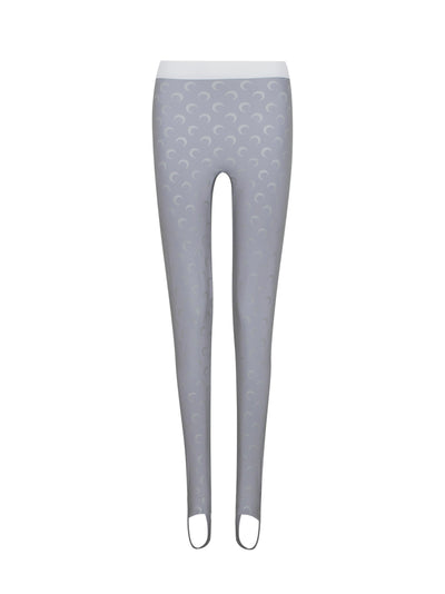 All Over Moon Reflective Jersey Leggings (Silver)