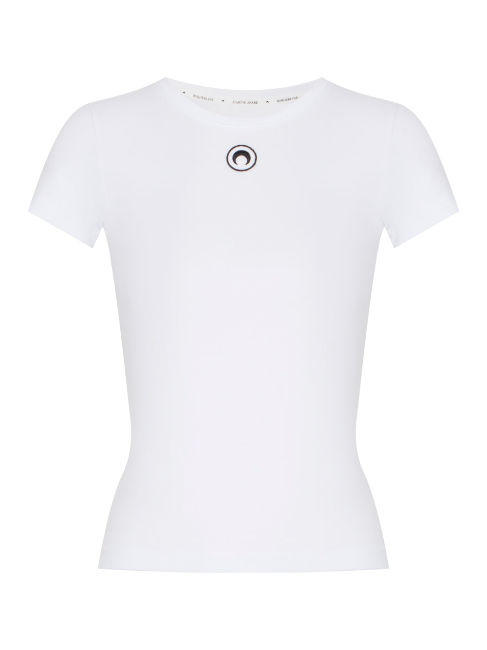 Organic Cotton 1X1 Rib T-Shirt (White)
