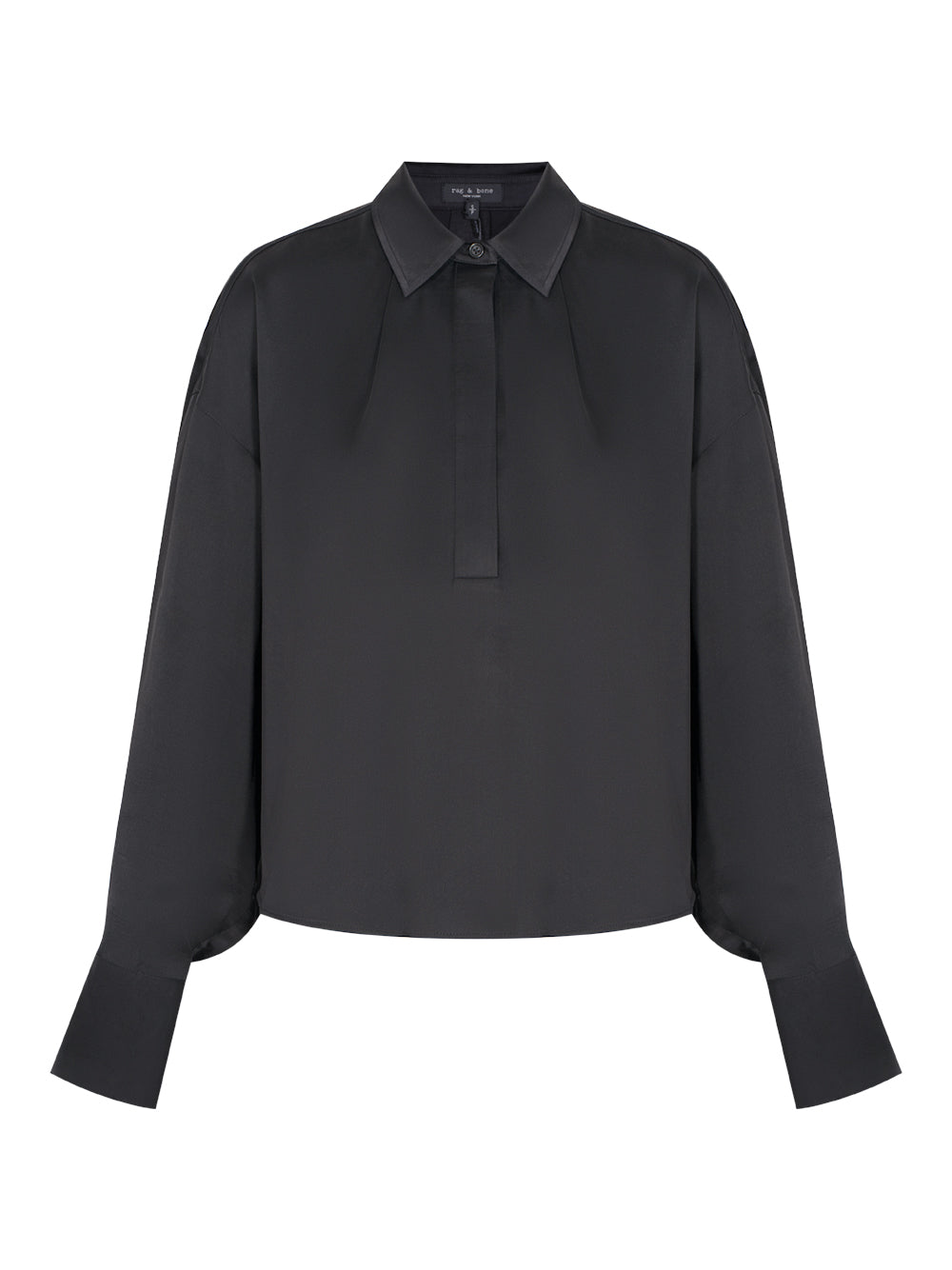 Martha Popover Shirt (Black)