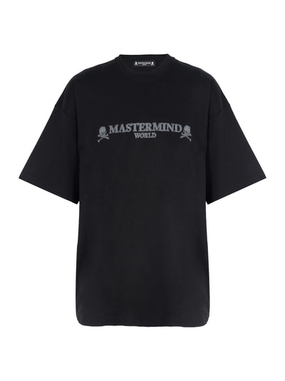 Mastermind World-Mastermind World logo and skull T-shirt-Black-1
