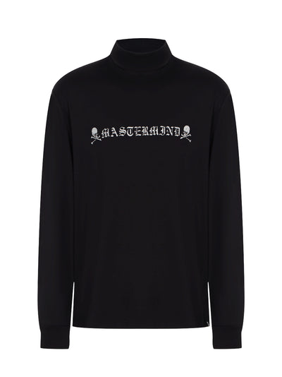 Logo Turtleneck Tee (Black)