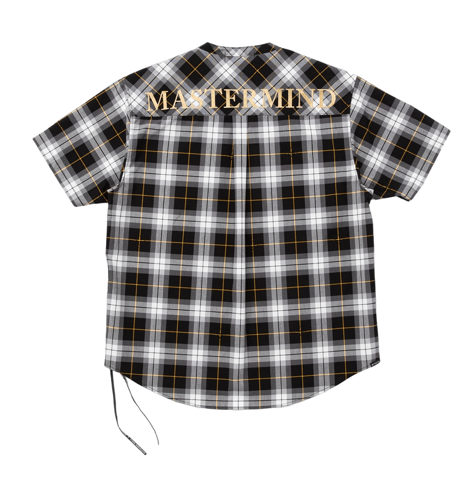 Mastermindworld-2-Color-Plaid-Tee-BlackXBlackXPlaid-2