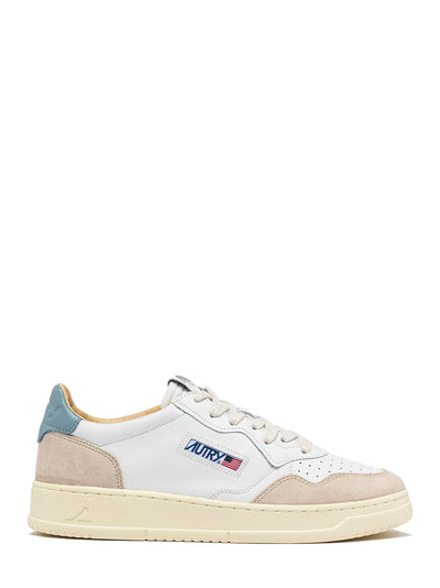 Medalist Low Sneakers (White/Silver Blue) (Men)