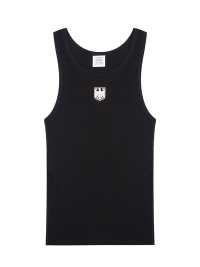 Men Eagle Tank Top (Black)