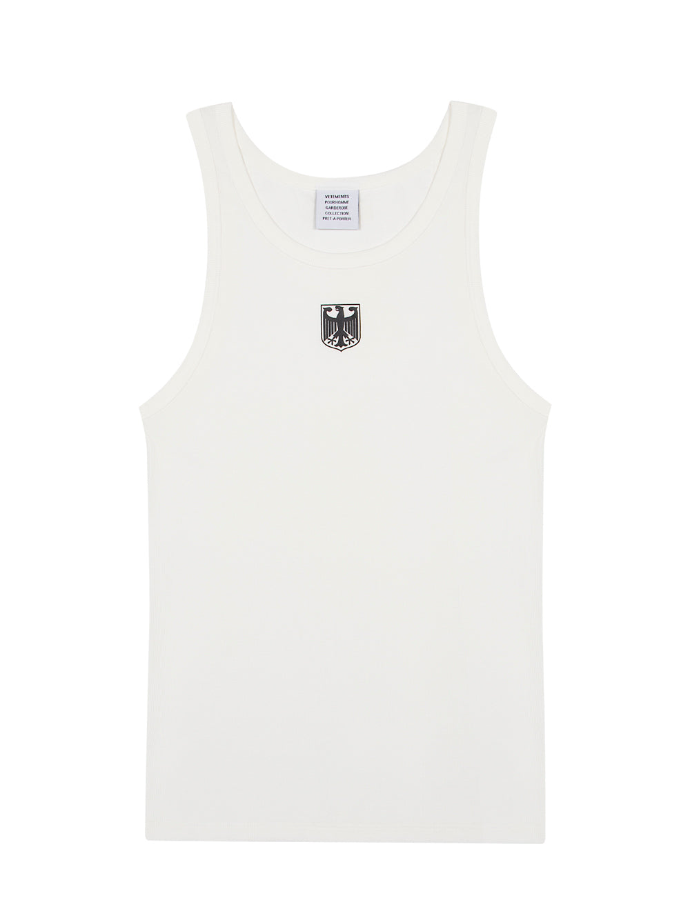 Men Eagle Tank Top (White)