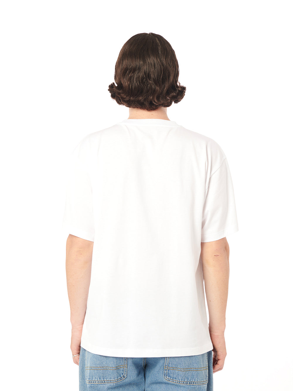 Men Mini Logo Tee Shirt (White)