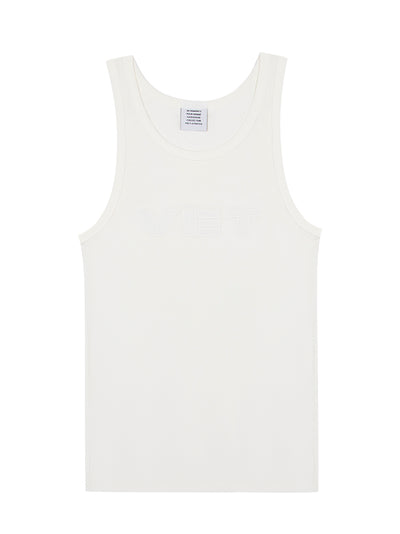 Men Vet Tank Top (White)