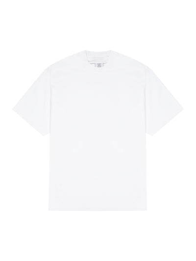 Merged Double Oversized T-Shirt (White)