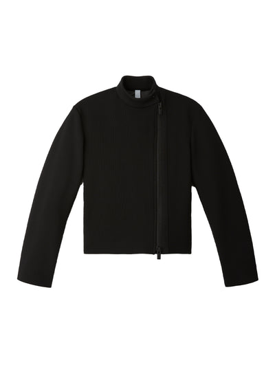 Mesh Zip Jacket (Black)