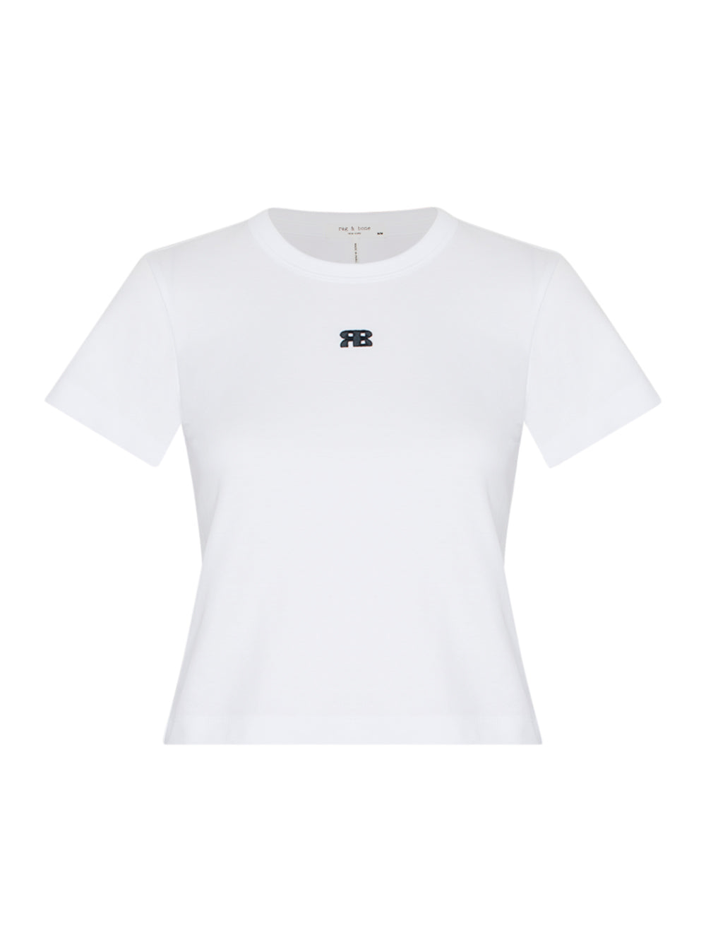 Mia Logo Baby Tee (White)