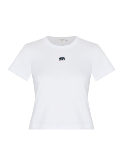 Mia Logo Baby Tee (White)