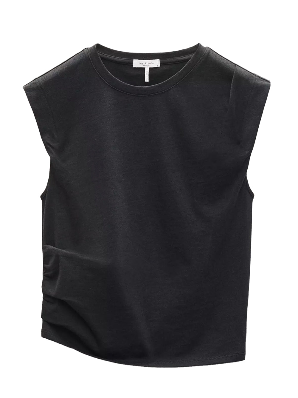 Mica Cropped Tank (Black)