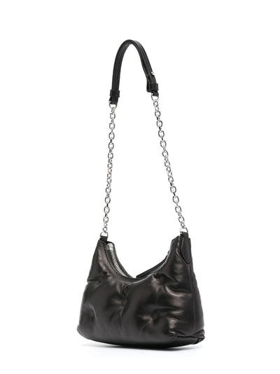 Micro Glam Slam Shoulder Bag (Black)