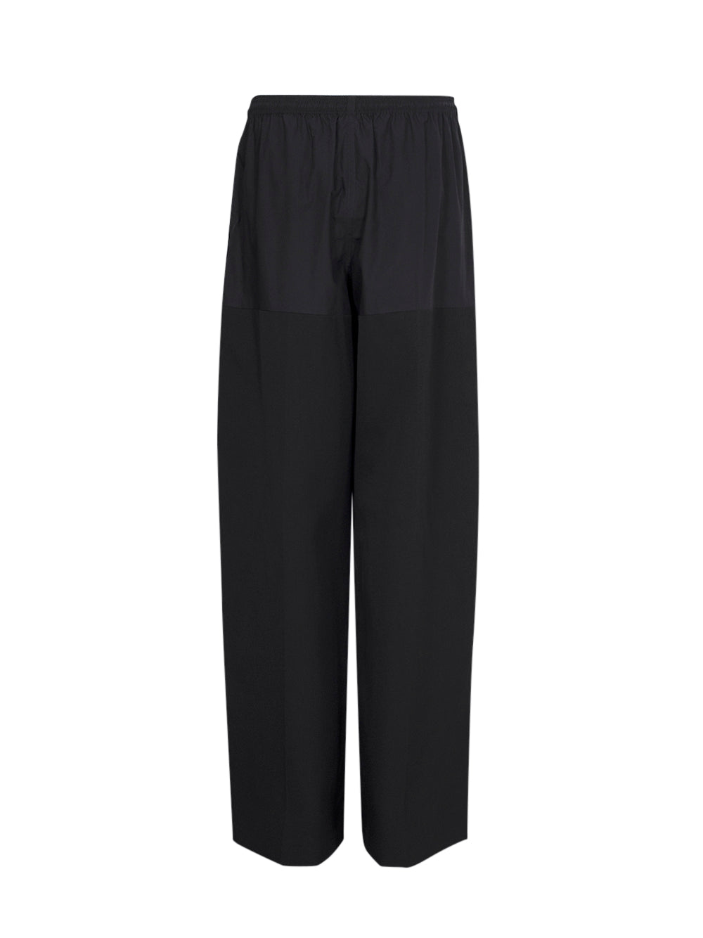 Mid-Rise Boxer Panel Pant Relaxed (Black)