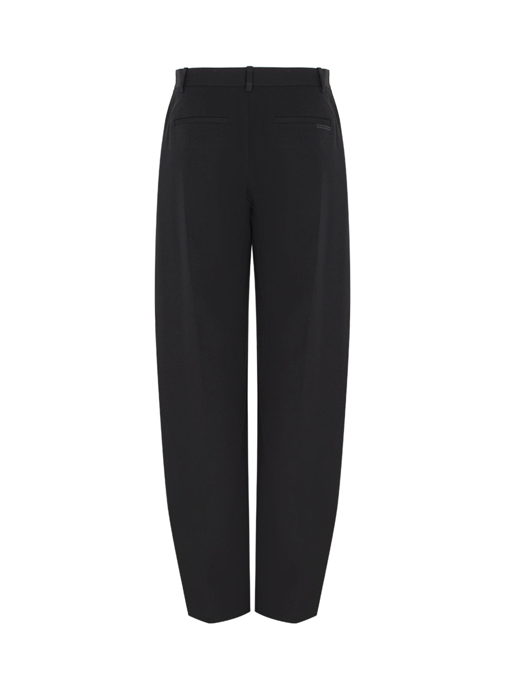 Mid-Rise Tailored Trouser (Black)