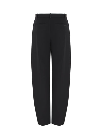 Mid-Rise Tailored Trouser (Black)