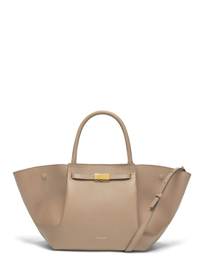 Midi New York Handbag (Dark Sand)