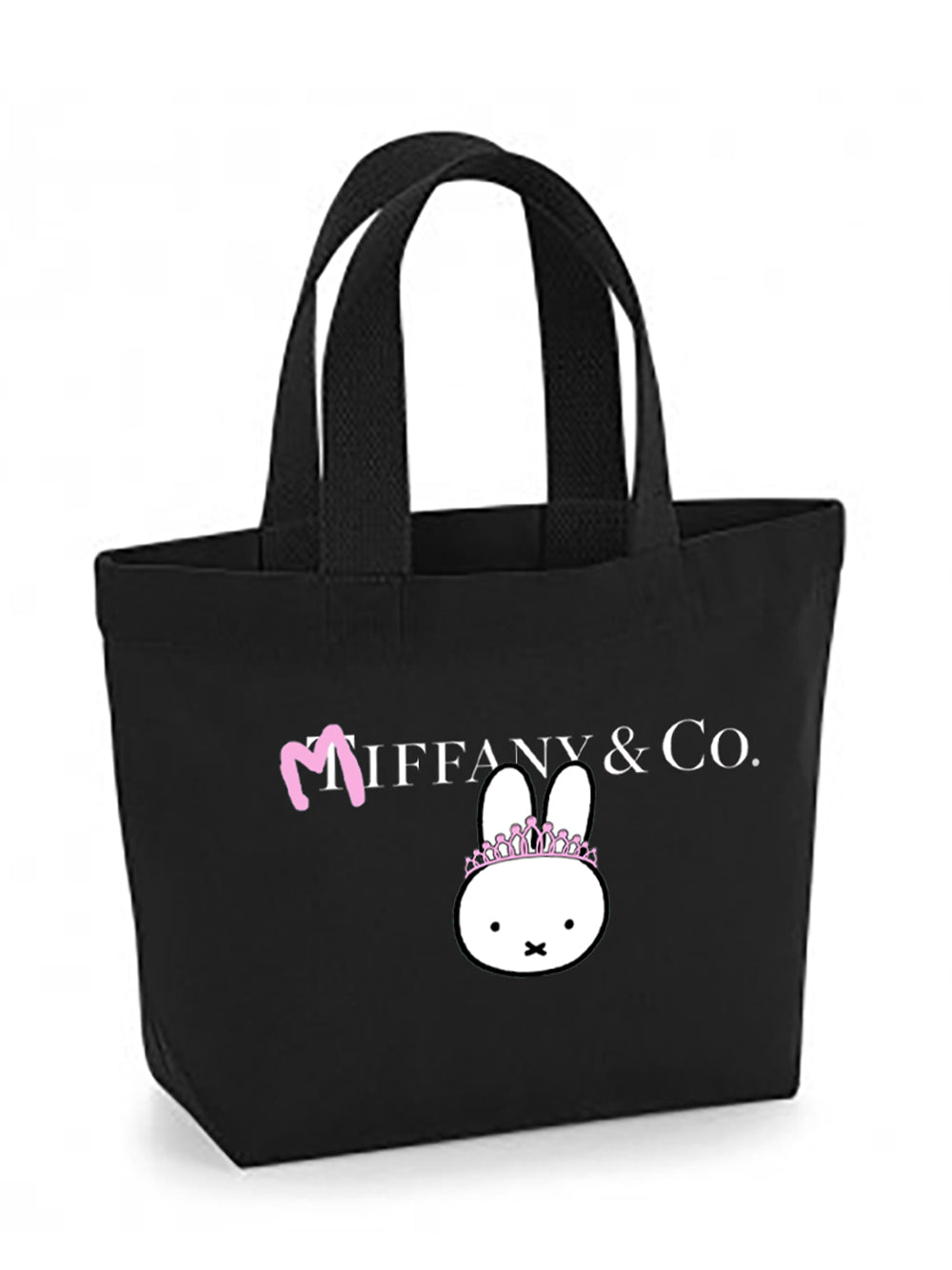 Miffany Mini Mini Tote Bag (Black)