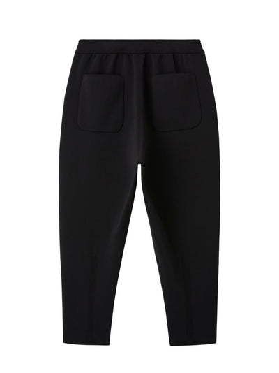 Milan Rib Tapered Pants (Black)