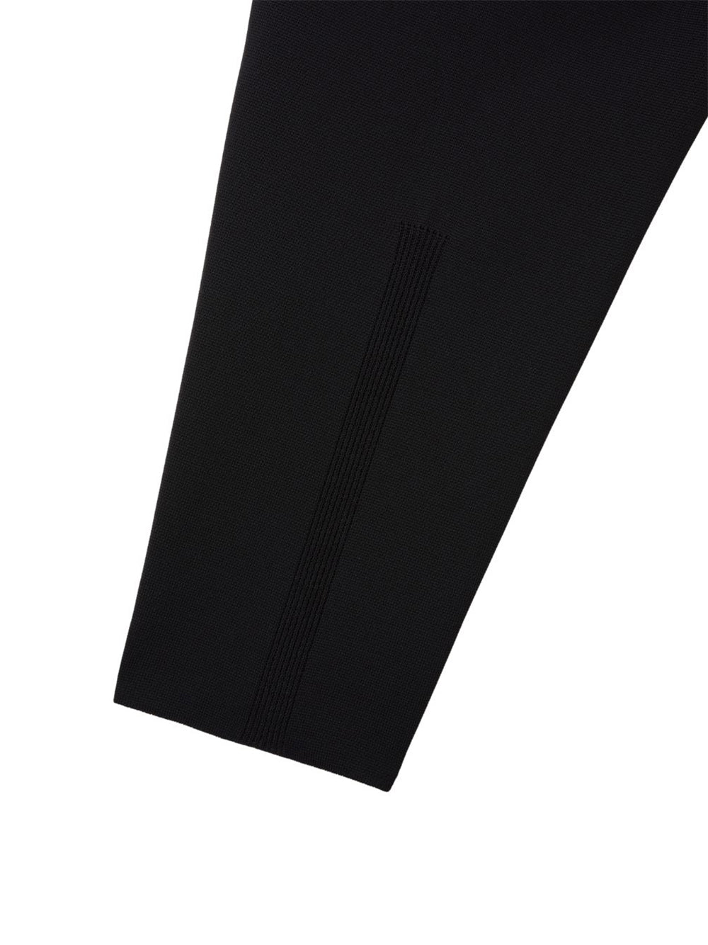 Milan Rib Tapered Pants (Black)