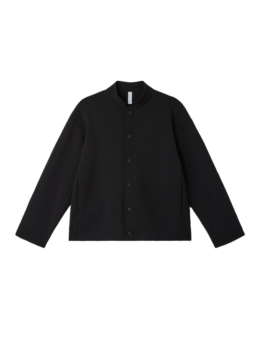 Milan Stand-Up Collar Blouson (Black)