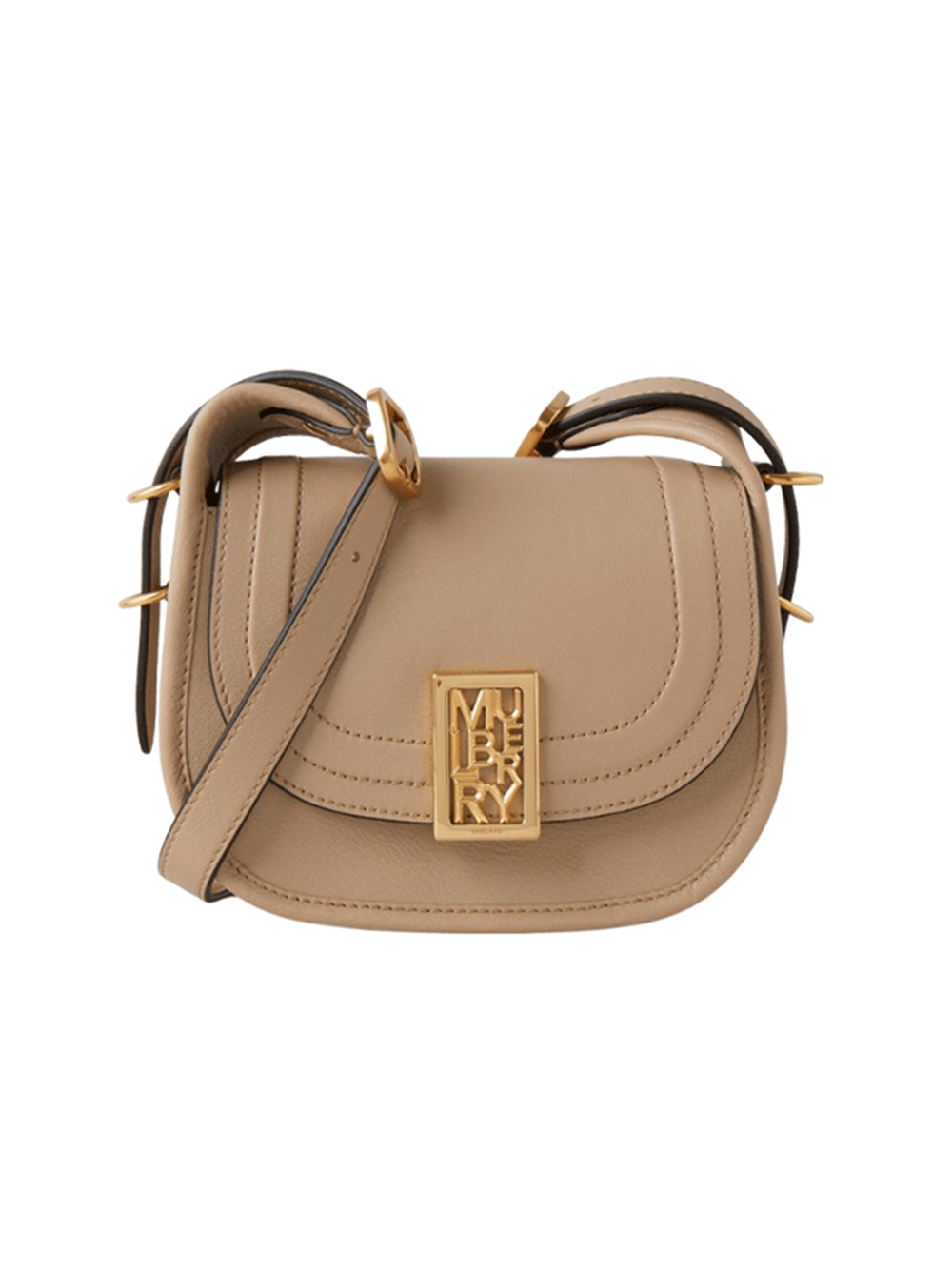 Mini Sadie Satchel Silky Calf (Maple)