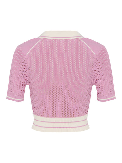 Mini Cup Knit Top (Blush)