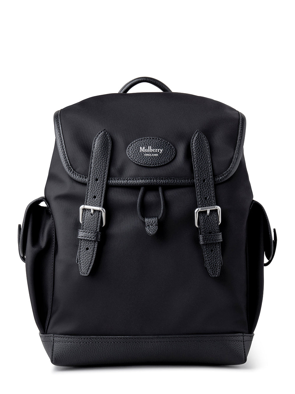 Mini Heritage Nylon Backpack (Black)