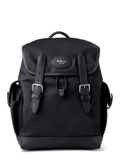 Mini Heritage Nylon Backpack (Black)